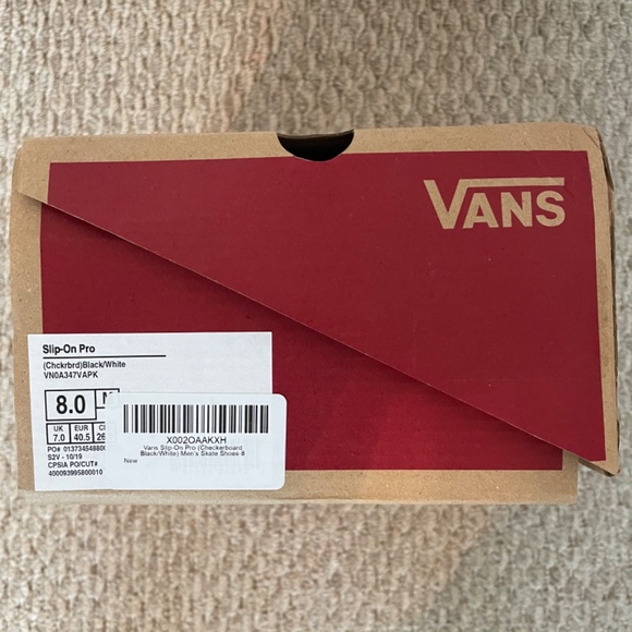 Vans Checkerboard Slip On NWT - Picture 9 of 9
